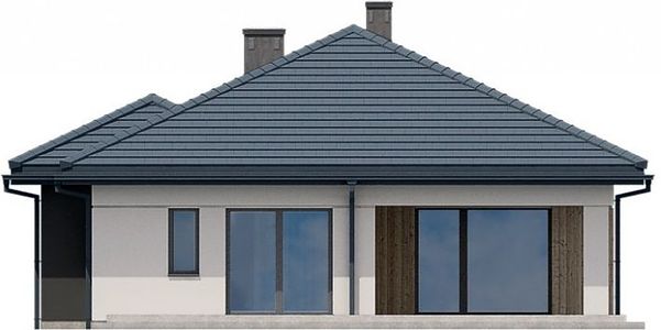Фасад дома EEH-6453-35 Фасад дома EEH-6453-35