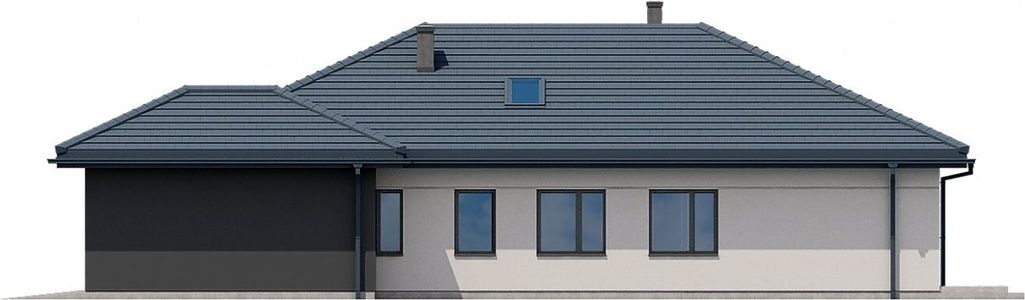 Фасад дома EEH-6453-35 Фасад дома EEH-6453-35
