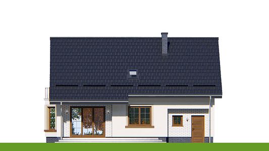 Фасад дома HGH-7558-94 Фасад дома HGH-7558-94