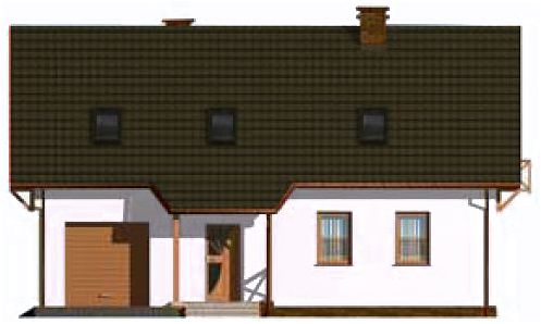 Фасад дома GHH-6686-79 Фасад дома GHH-6686-79