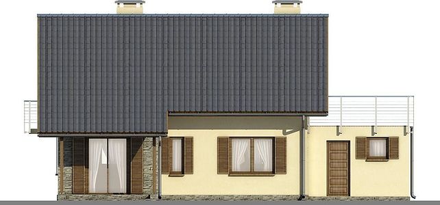 Фасад дома BEG-2213-96 Фасад дома BEG-2213-96