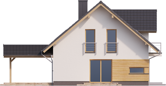 Фасад дома EIF-9568-19 Фасад дома EIF-9568-19