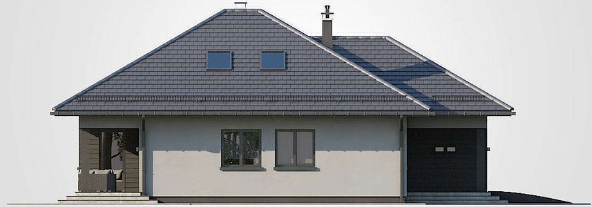 Фасад дома CDH-9395-11 Фасад дома CDH-9395-11