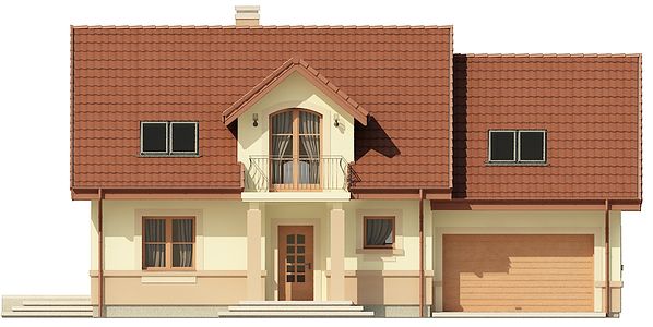 Фасад дома EFE-8316-35 Фасад дома EFE-8316-35