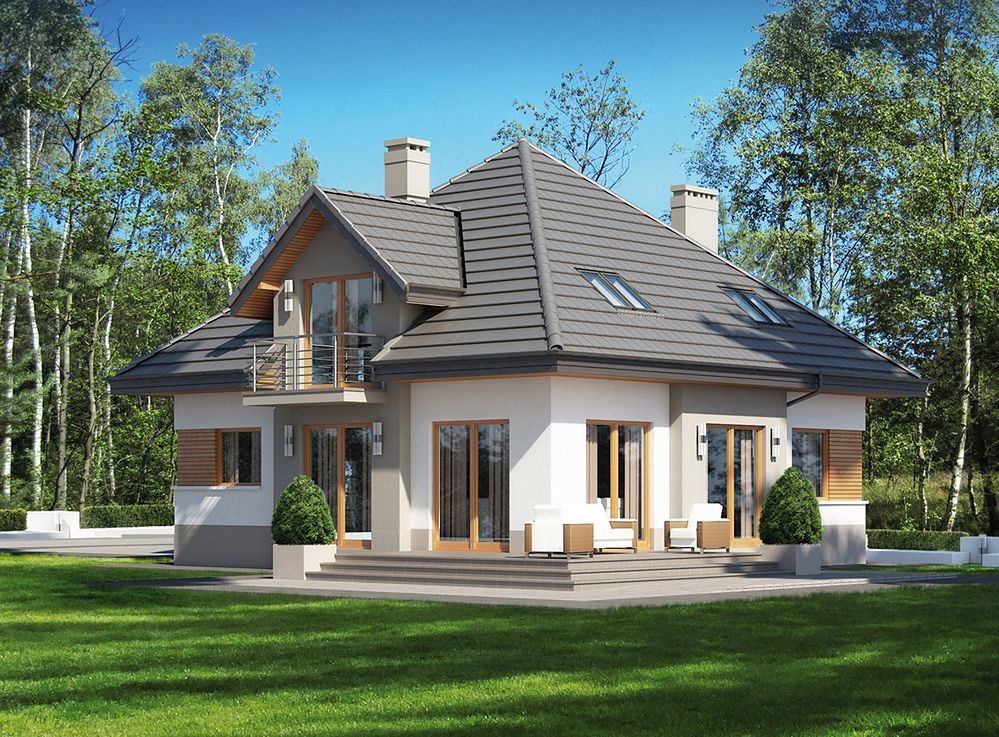 Проект дома HBI-1374-73