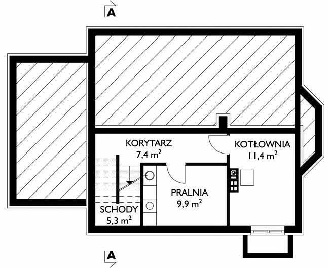 План 1 этажа дома HGB-9942-33 План 1 этажа дома HGB-9942-33