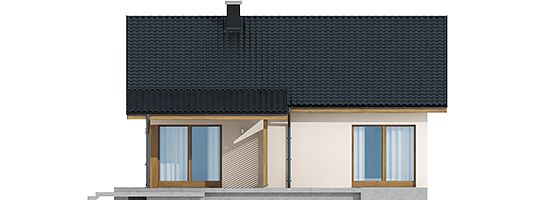 Фасад дома KIC-7895-65 Фасад дома KIC-7895-65