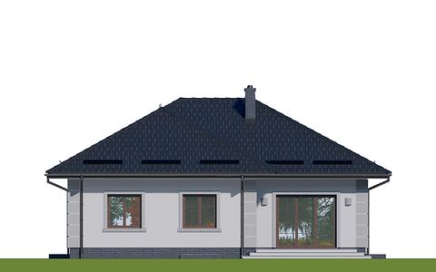 Фасад дома IBE-6623-18 Фасад дома IBE-6623-18