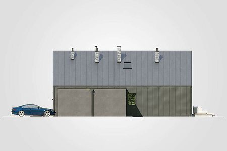 Фасад дома BGI-7829-12 Фасад дома BGI-7829-12