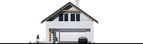 Фасад дома CDI-4376-75 Фасад дома CDI-4376-75