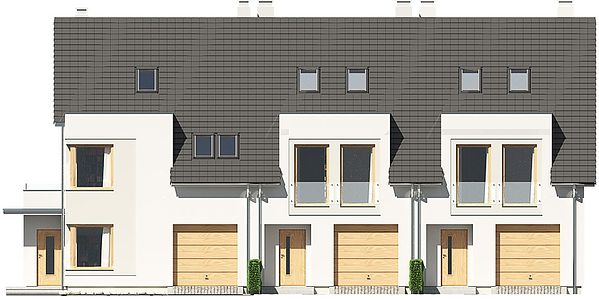 Фасад дома EFE-3498-56 Фасад дома EFE-3498-56