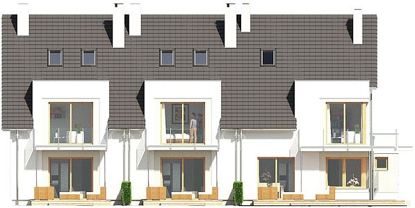 Фасад дома EFE-3498-56 Фасад дома EFE-3498-56