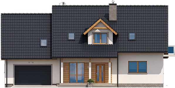 Фасад дома CDD-2396-84 Фасад дома CDD-2396-84