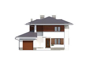 Фасад дома BCB-9136-15 Фасад дома BCB-9136-15