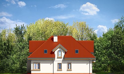 Фасад дома HKF-2816-96 Фасад дома HKF-2816-96