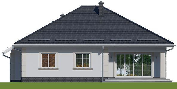Фасад дома FDD-8597-67 Фасад дома FDD-8597-67