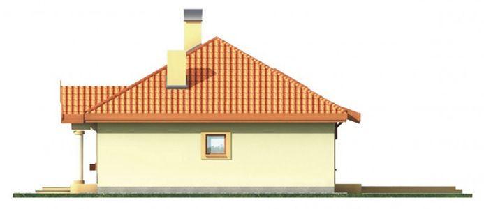 Фасад дома IBH-7527-57 Фасад дома IBH-7527-57