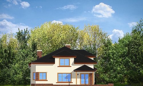 Фасад дома EFE-2393-42 Фасад дома EFE-2393-42