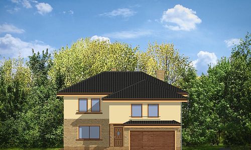 Фасад дома CBE-7224-77 Фасад дома CBE-7224-77
