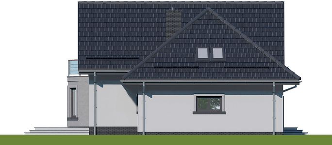 Фасад дома CDD-2898-28 Фасад дома CDD-2898-28