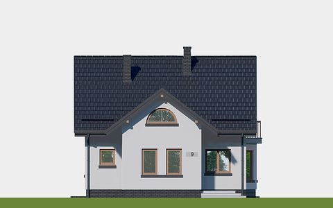Фасад дома FBC-7963-17 Фасад дома FBC-7963-17