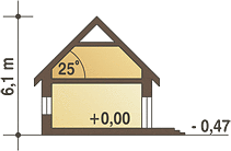 Фасад дома HBH-4997-79 Фасад дома HBH-4997-79