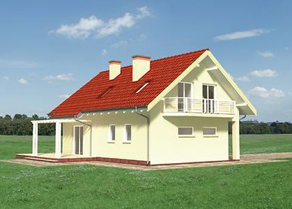 Фасад дома GGF-9427-72 Фасад дома GGF-9427-72
