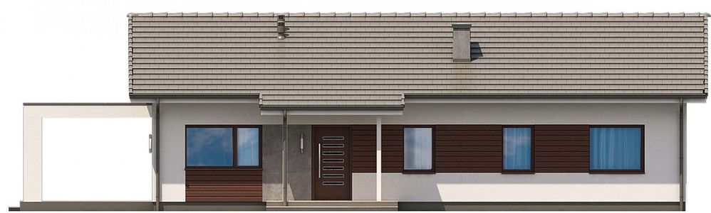 Фасад дома BBF-7364-89 Фасад дома BBF-7364-89