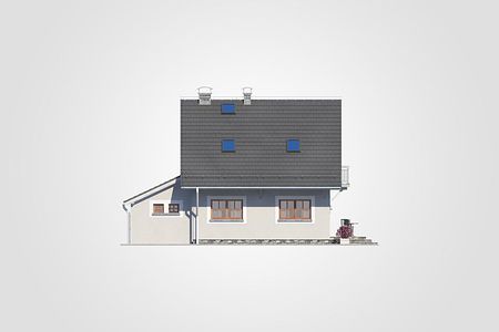 Фасад дома DEK-9459-15 Фасад дома DEK-9459-15
