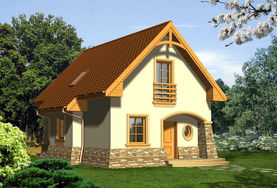 Проект дома GHG-1361-15 Проект дома GHG-1361-15