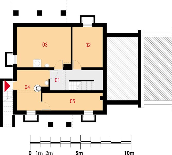 План 1 этажа дома CIH-5861-17 План 1 этажа дома CIH-5861-17