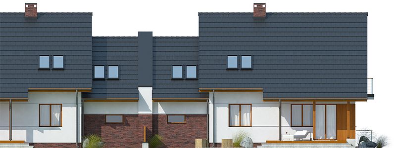 Фасад дома CIH-5861-17 Фасад дома CIH-5861-17