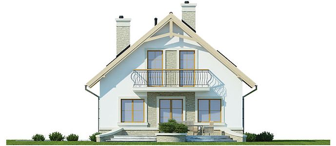 Фасад дома BBD-3368-94 Фасад дома BBD-3368-94