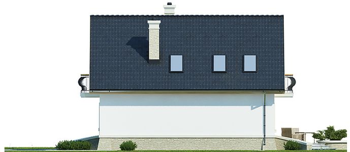 Фасад дома BBD-3368-94 Фасад дома BBD-3368-94