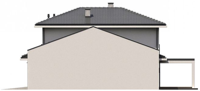 Фасад дома BDB-4538-73 Фасад дома BDB-4538-73