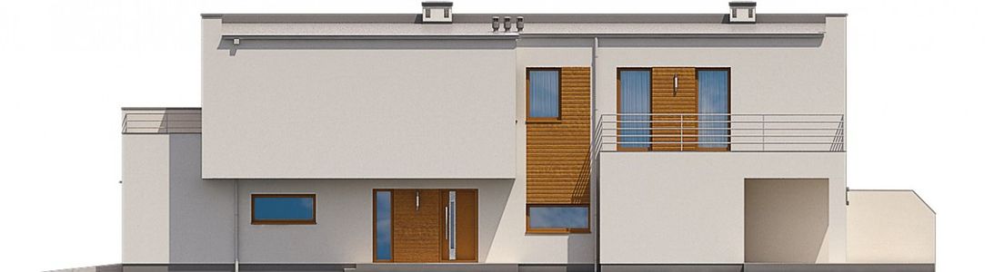 Фасад дома HGC-2693-55 Фасад дома HGC-2693-55
