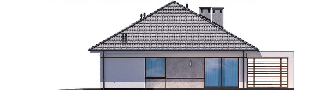 Фасад дома IEG-2421-63 Фасад дома IEG-2421-63